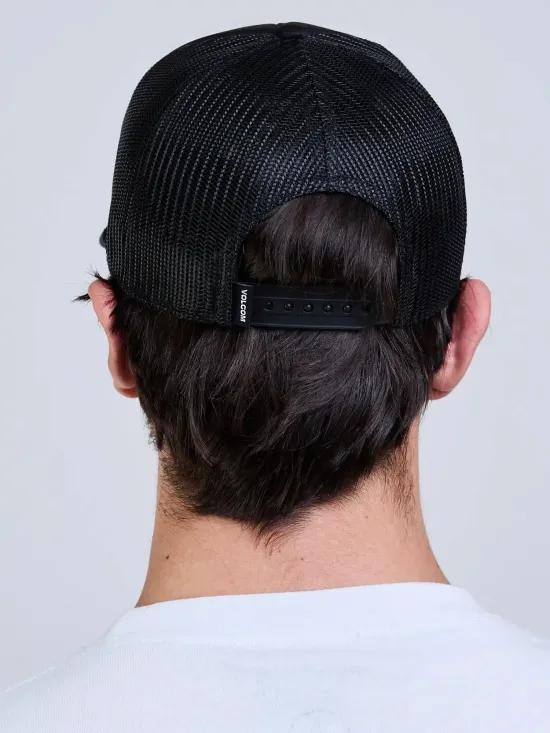 Jockey Mesh Riot Liso Black Volcom - Imagen 2