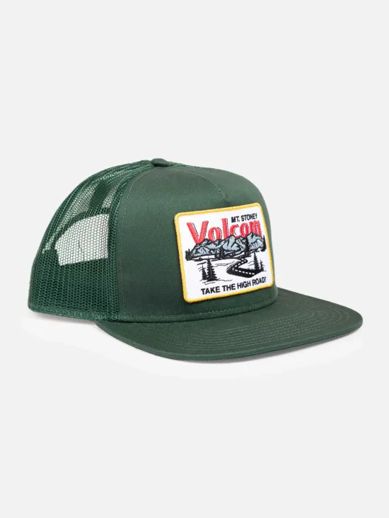 Jockey High Road Trkr Malla Verde Volcom - Imagen 2