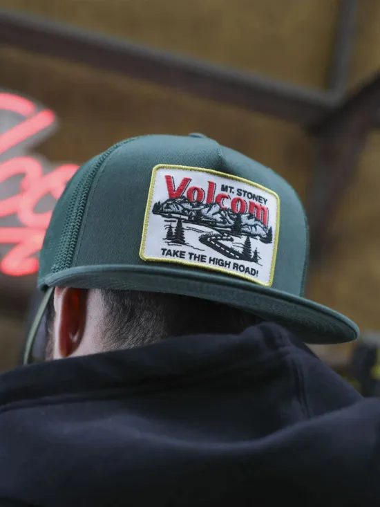 Jockey High Road Trkr Malla Verde Volcom - Imagen 3