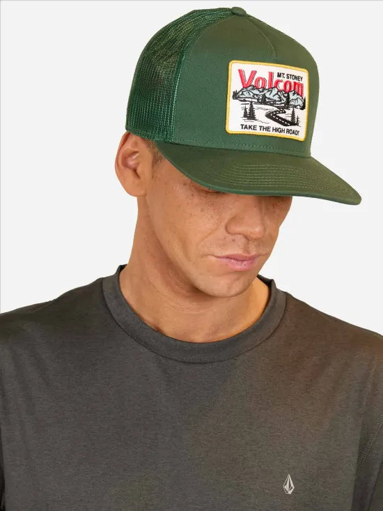 Jockey High Road Trkr Malla Verde Volcom - Imagen 5