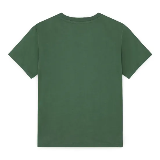 Polera Niño Logo Pequeño Verde Lacoste - Imagen 4