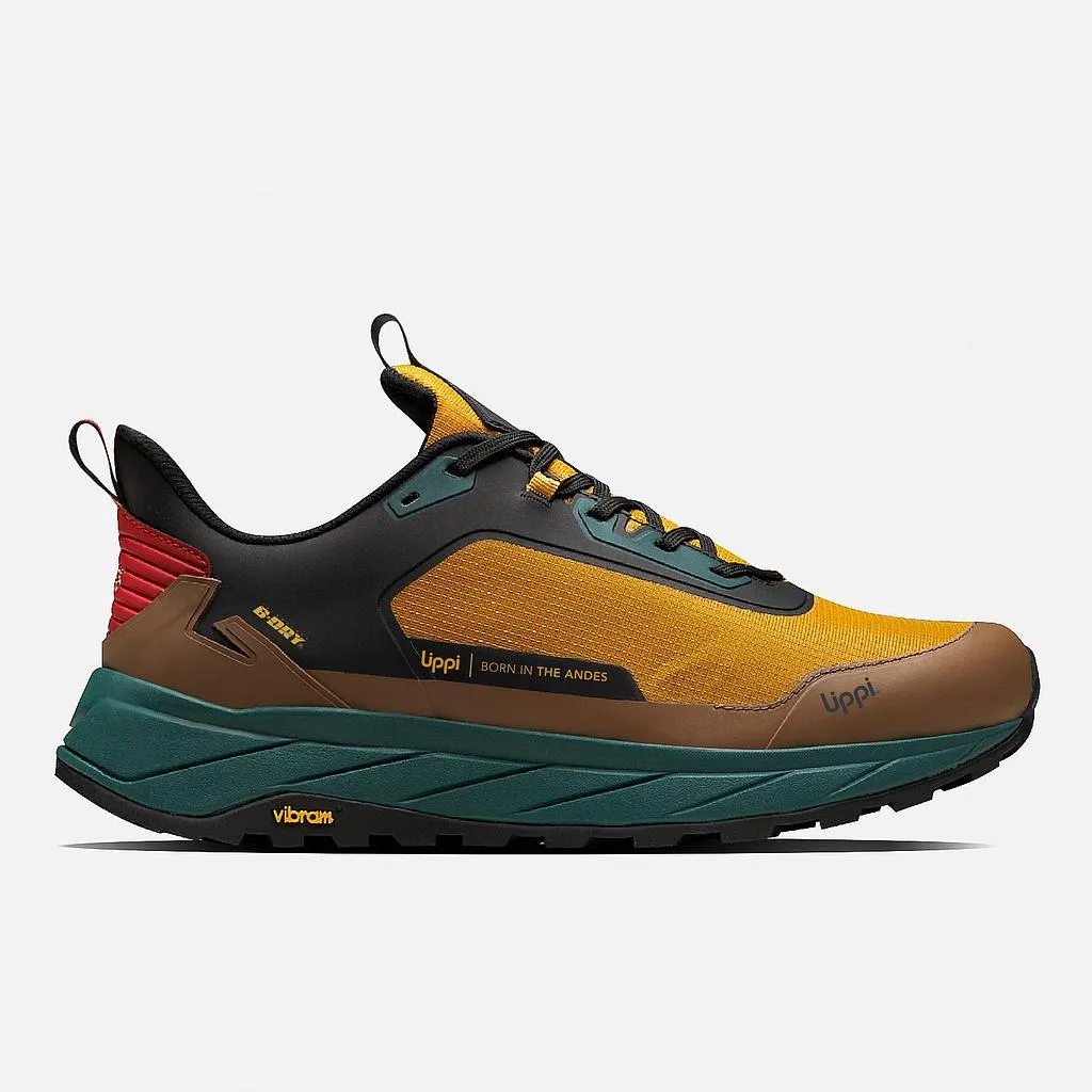 Zapatilla Hombre Kronos Mostaza Vibram Lippi