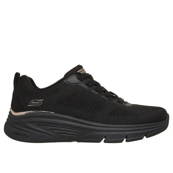 Zapatilla Mujer Bobs Arch Slip-Ins Fit Elev8 Negro Skechers