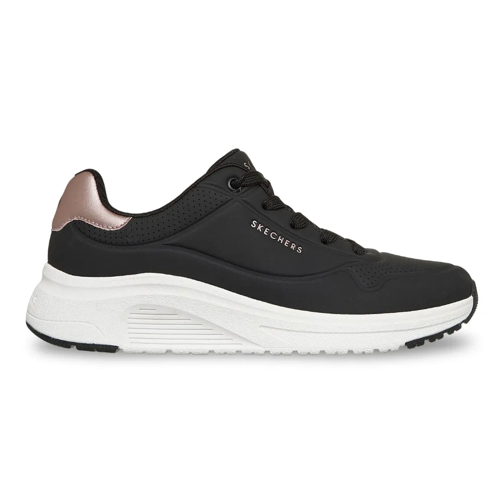 Zapatilla Mujer Uno Lite 2 Negro Skechers