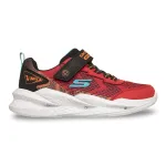 Zapatilla Niño Velcro Meteor Lights 2.0 Rojo Skechers