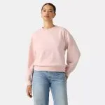 Poleron Mujer Everyday Crew Sweatshirt Crystal Pink Br Levis