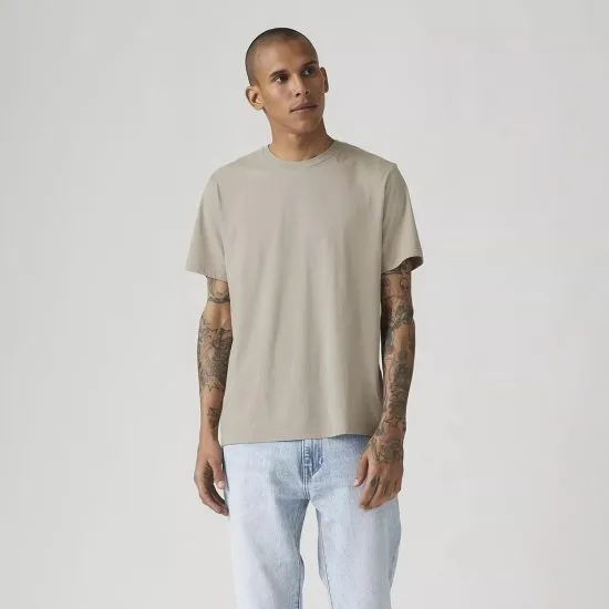 Polera Hombre Ss Classic Tee Vintage Khaki Levis