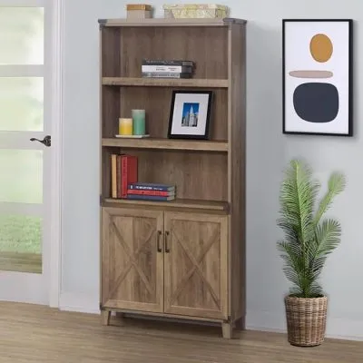Estante Vitrina Rustic Oak 1.7 MT MSA