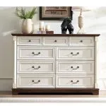 Comoda Cajonera Old White 9 Cajones MSA