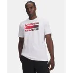 Polera Hombre Team Issue Wordmark White Under Armour
