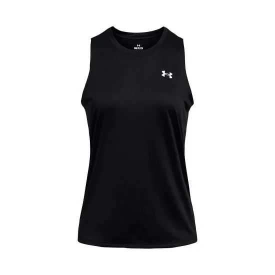 Polera sin Mangas Training Mujer Negro Under Armour