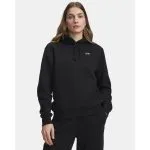 Poleron Mujer Rival Fleece Hoodie Black Under Armour
