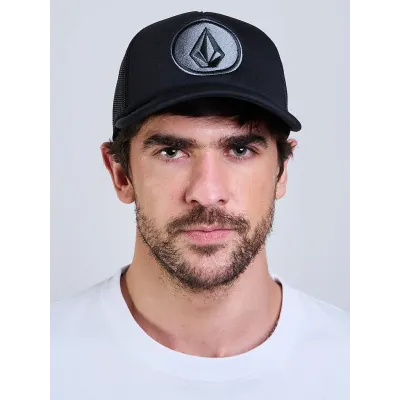 Jockey Mesh Riot Liso Black Volcom