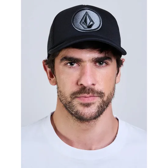 Jockey Mesh Riot Liso Black Volcom