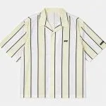 Camisa Hombre Stripes Boxy Beige Whatup