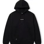 Poleron Hombre Hoodie Logo Black White Whatup