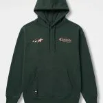 Poleron Hombre Hoodie True Society Green Pink Whatup