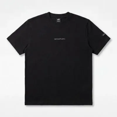 Polera Hombre Classic Logo Black Whatup