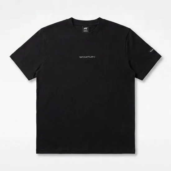 Polera Hombre Classic Logo Black Whatup