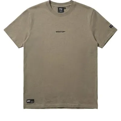 Polera Hombre Classic Logo Olive Whatup