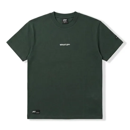Polera Hombre Classic Logo Verde Whatup