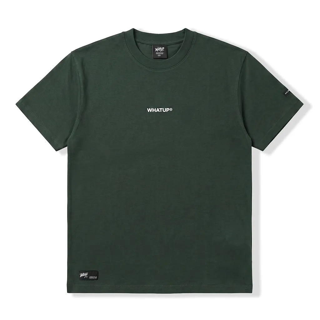 Polera Hombre Classic Logo Verde Whatup
