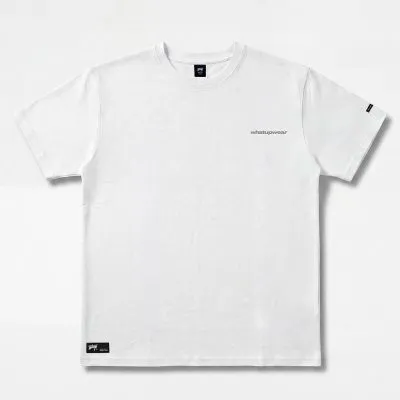 Polera Hombre Classic Tiny Icon White Whatup