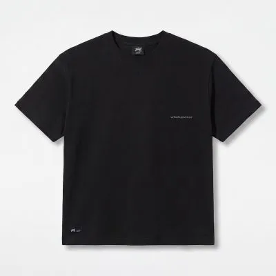 Polera Hombre Classic Tiny Icon Black Whatup