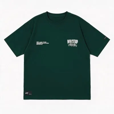 Polera hombre Oversize Dreamers Green Whatup