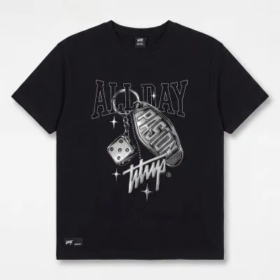 Polera Hombre Oversize Passion Keychain Black Whatup
