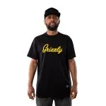 Polera Hombre Griptape Print Script Grizzly