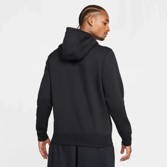 Poleron Hombre Club BB FZ Hoodie Negro Nike - Imagen 3