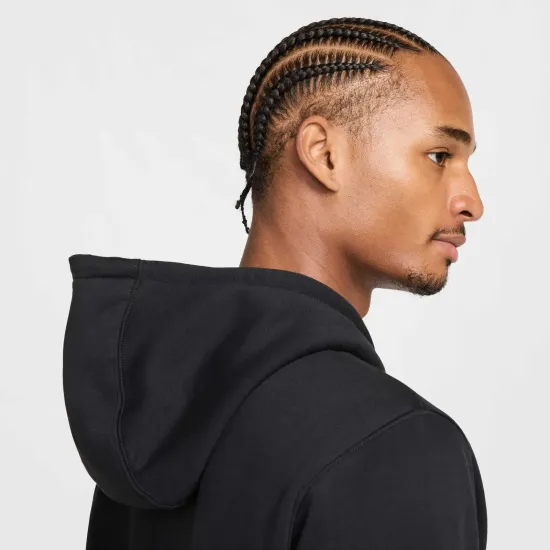 Poleron Hombre Club BB FZ Hoodie Negro Nike - Imagen 6