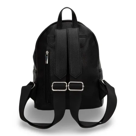 Mochila Pequeña Graneado Negro CAR3513 Gacel - Imagen 2