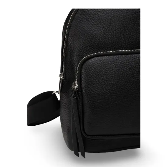 Mochila Pequeña Graneado Negro CAR3513 Gacel - Imagen 4