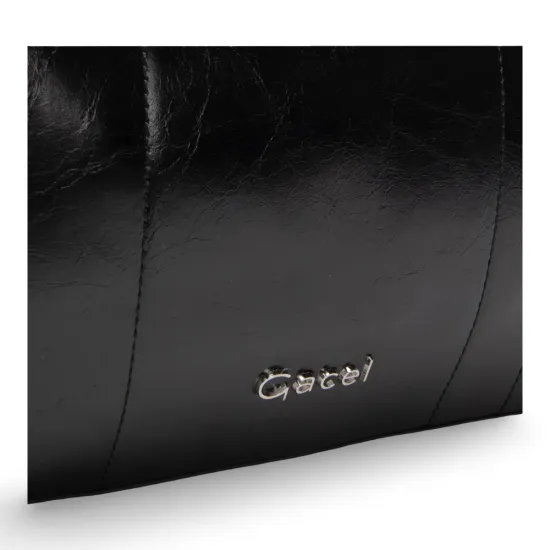 Cartera Mujer Shopping Porta Notebook Negro Gacel - Imagen 8