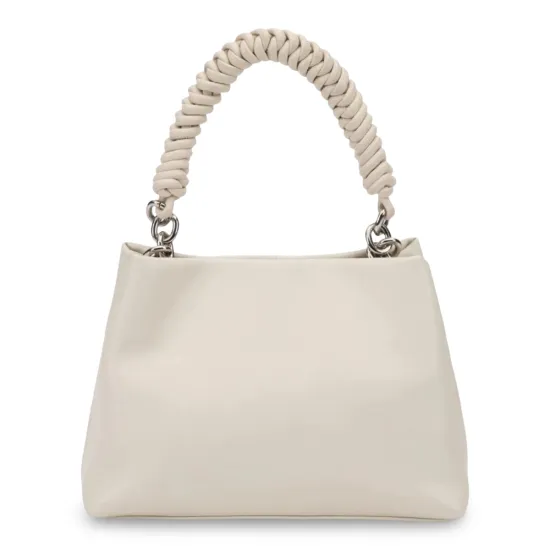 Cartera Bandolera Grande Craquele Off White CAR3634 Gacel - Imagen 4