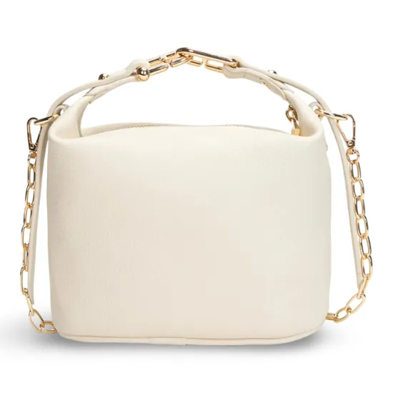 Cartera Bandolera Pequeña Off White CAR3599 Gacel - Imagen 2
