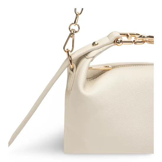 Cartera Bandolera Pequeña Off White CAR3599 Gacel - Imagen 6