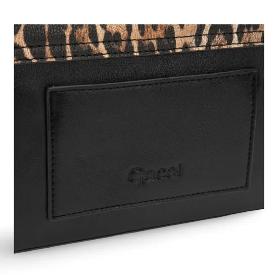 Cartera Retro con Tapa Aligator Leopardo CAR3575 Gacel - Imagen 5