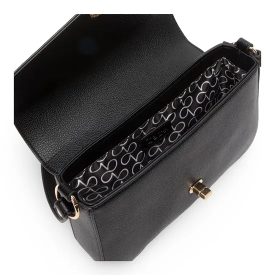 Cartera Retro con Tapa Aligator Negro CAR3574 Gacel - Imagen 3