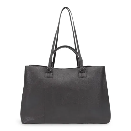 Cartera Shopping Notebook Graneado Chocolate CAR3586 Gacel - Imagen 2
