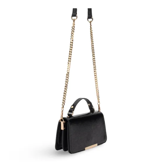 Cartera Clutch Verniz Negro CAR3593 Gacel - Imagen 3