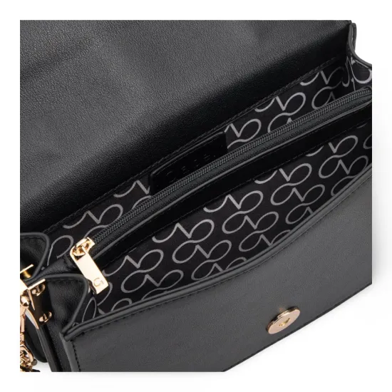 Cartera Clutch Verniz Negro CAR3593 Gacel - Imagen 7