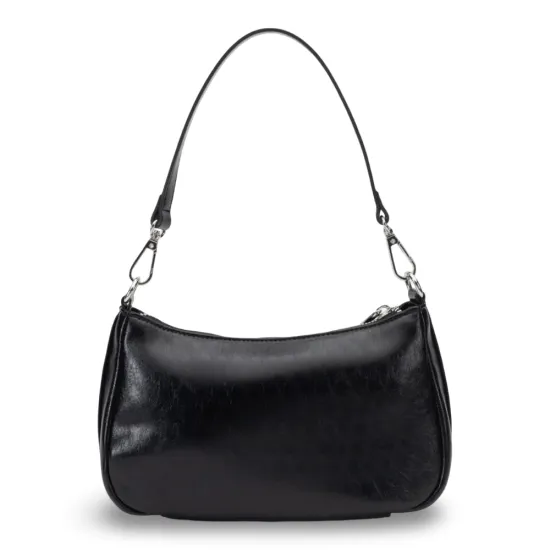 Cartera Bandolera Pequeña Verniz Negro CAR3661 Gacel - Imagen 4
