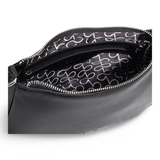Cartera Bandolera Pequeña Verniz Negro CAR3661 Gacel - Imagen 5
