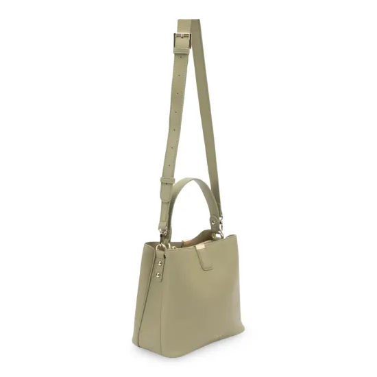 Cartera Bucket Graneado Verde CAR3629 Gacel - Imagen 2