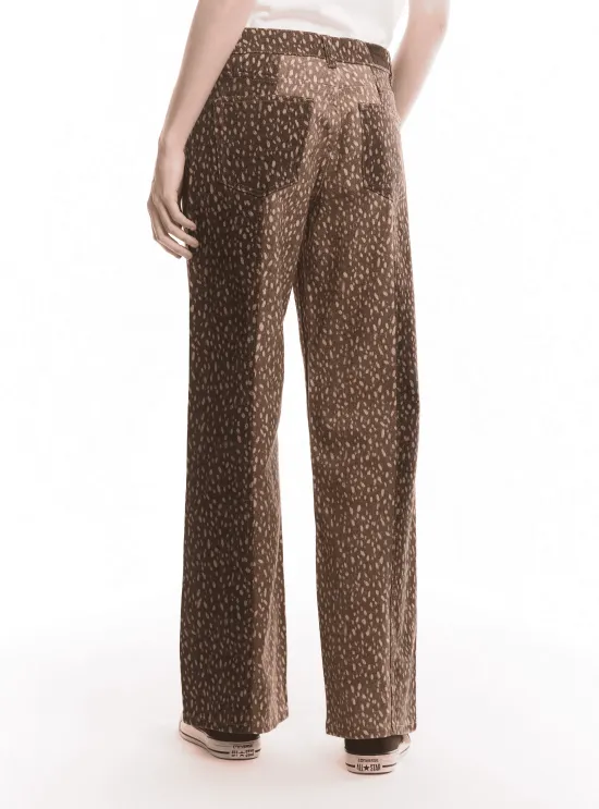 Jeans Bambi Estampado Animal Print Foster - Imagen 2