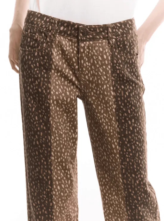 Jeans Bambi Estampado Animal Print Foster - Imagen 3