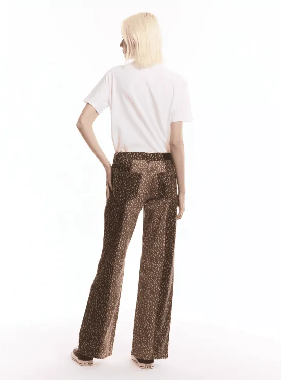 Jeans Bambi Estampado Animal Print Foster - Imagen 6